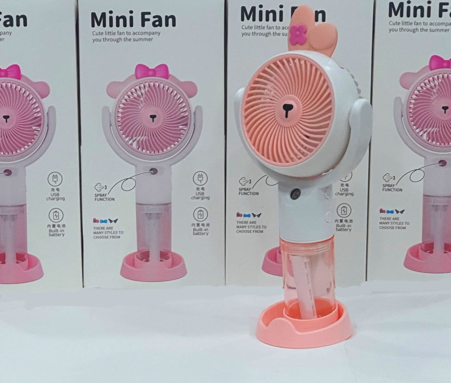 Spray Mini Handheld – Portable Fan with Cooling Mist