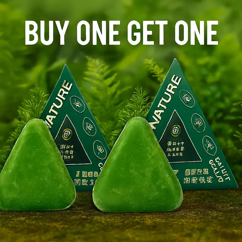 Nature Seven™ Green Shampoo Bar – Plant-Based & Nourishing BUY 1 GET 1