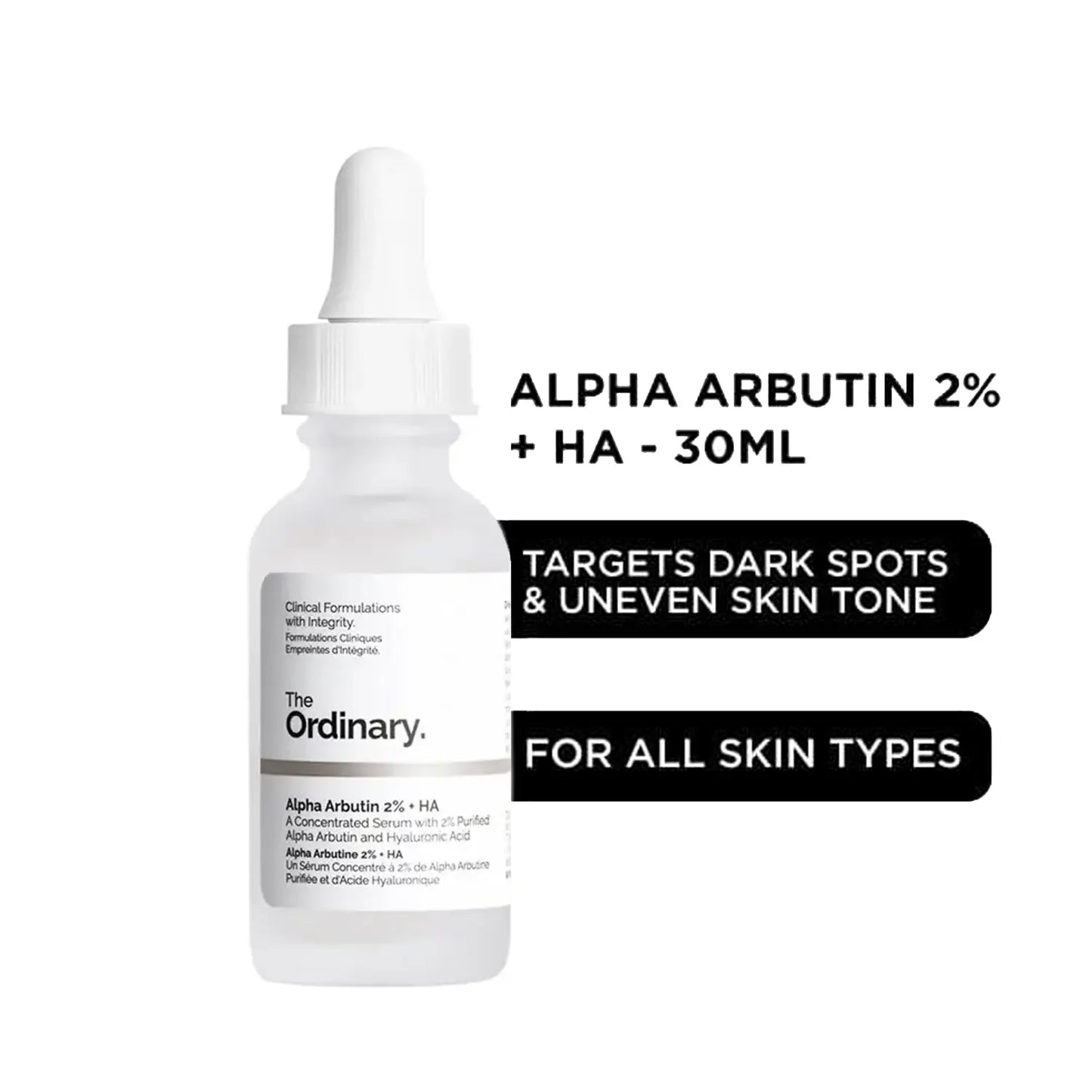 The Ordinary 30ml Serum With Alpha Arbutin 2% + HA