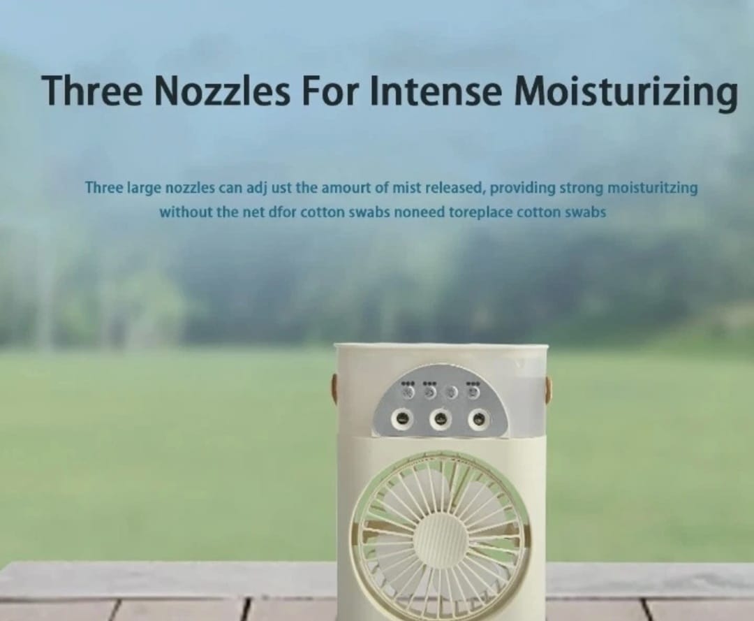 Portable USB Desk Fan – Plug & Play Cooling